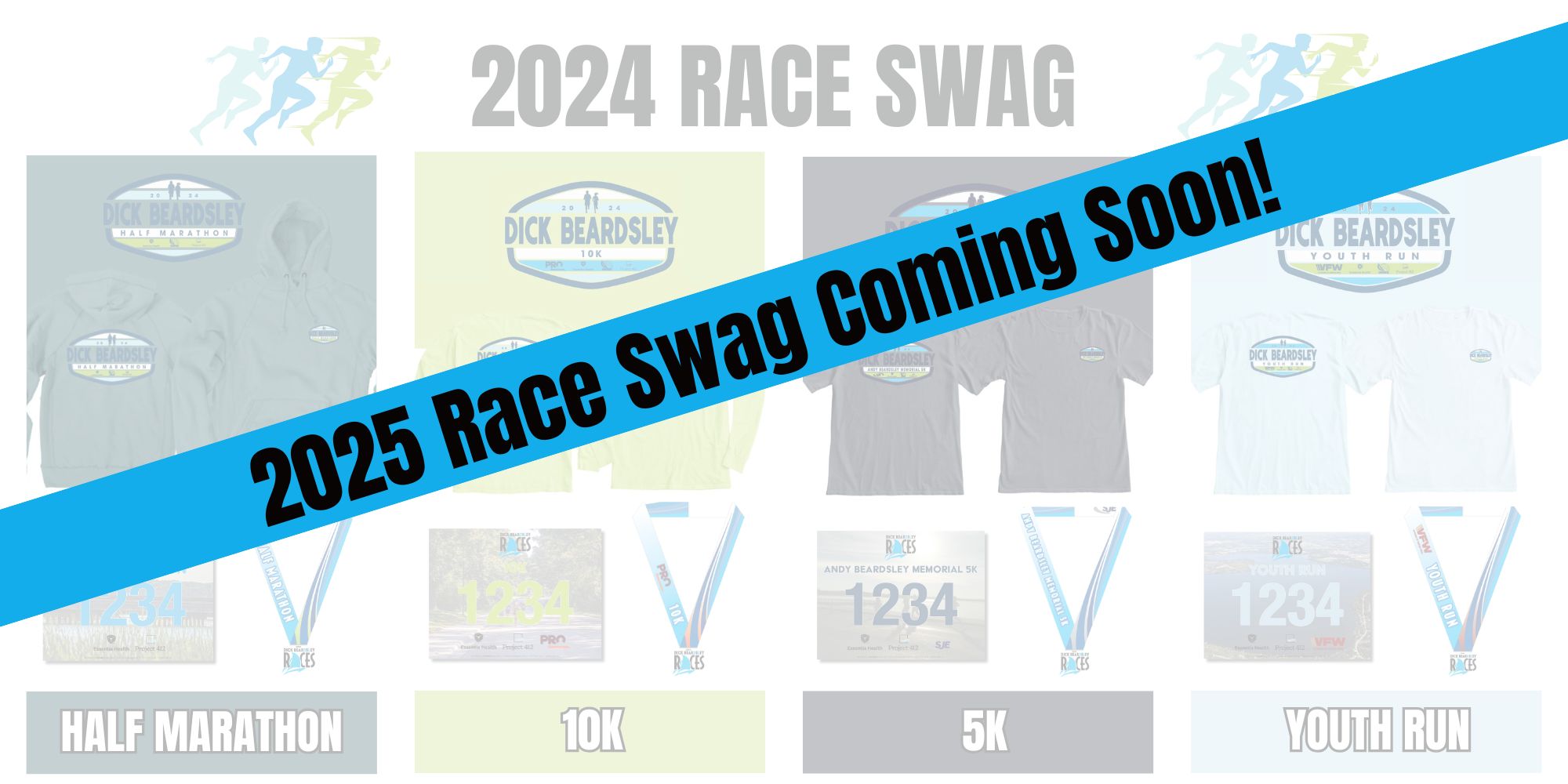 Dick Beardsley Races 2025 Swag Coming Soon