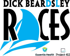 Dick Beardsley Races Logo with sponsors: Essentia Health and Project 412